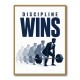 Discipline Wins – Progression Strength Artwork 