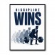 Discipline Wins – Progression Strength Artwork 
