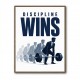 Discipline Wins – Progression Strength Artwork 