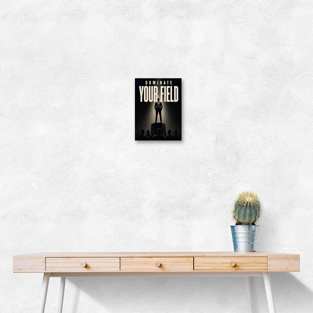 Dominate Your Field – Leadership Wall Art 