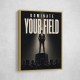 Dominate Your Field – Leadership Wall Art 