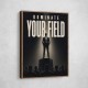 Dominate Your Field – Leadership Wall Art 