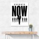 Execute Now – Leadership Action Wall Art 