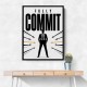 Fully Committed – High Performance Mindset Art 