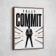Fully Committed – High Performance Mindset Art 