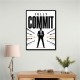 Fully Committed – High Performance Mindset Art 