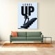 Level Up – Business Growth Staircase Wall Art 