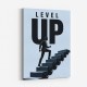 Level Up – Business Growth Staircase Wall Art 