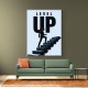 Level Up – Business Growth Staircase Wall Art 