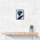Level Up – Business Growth Staircase Wall Art 