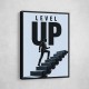 Level Up – Business Growth Staircase Wall Art 