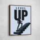 Level Up – Business Growth Staircase Wall Art 