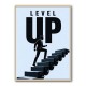 Level Up – Business Growth Staircase Wall Art 