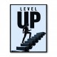 Level Up – Business Growth Staircase Wall Art 