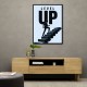 Level Up – Business Growth Staircase Wall Art 