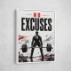 No Excuses – Strength Training Motivation Print 