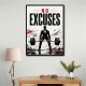 No Excuses – Strength Training Motivation Print 