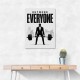 Outwork Everyone – Success Mindset Wall Art 