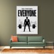 Outwork Everyone – Success Mindset Wall Art 