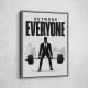 Outwork Everyone – Success Mindset Wall Art 