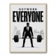 Outwork Everyone – Success Mindset Wall Art 