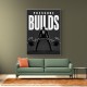 Pressure Builds Strength – Power Lift Motivation Art 