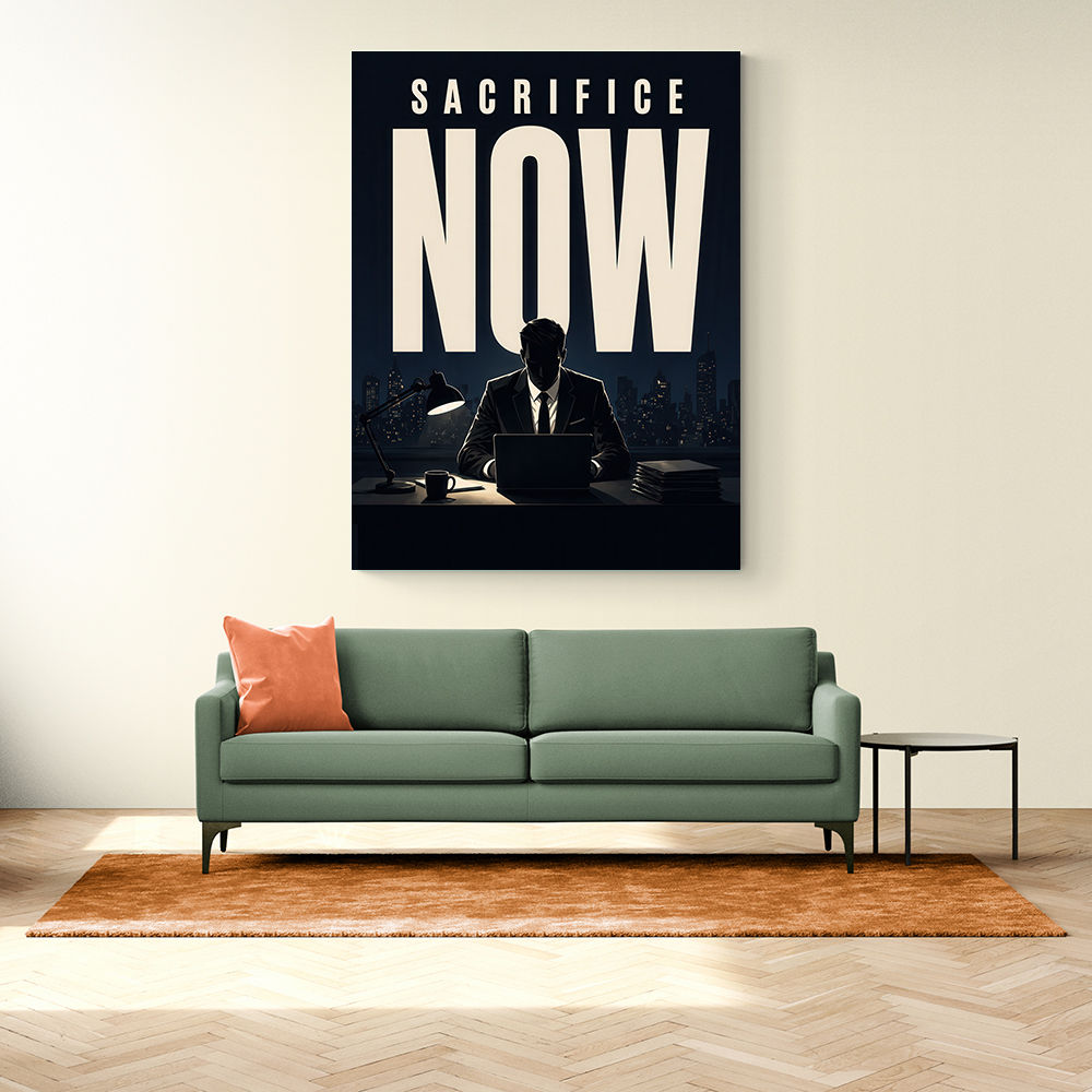 Sacrifice Now – Late Night Hustle Poster 