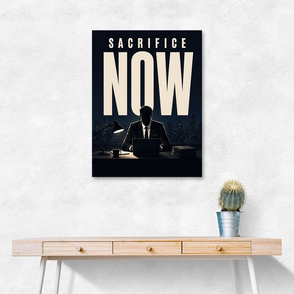 Sacrifice Now – Late Night Hustle Poster 
