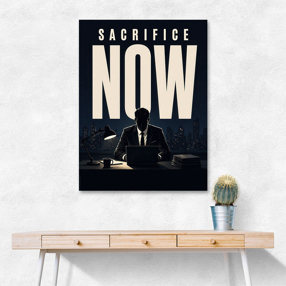 Sacrifice Now – Late Night Hustle Poster 