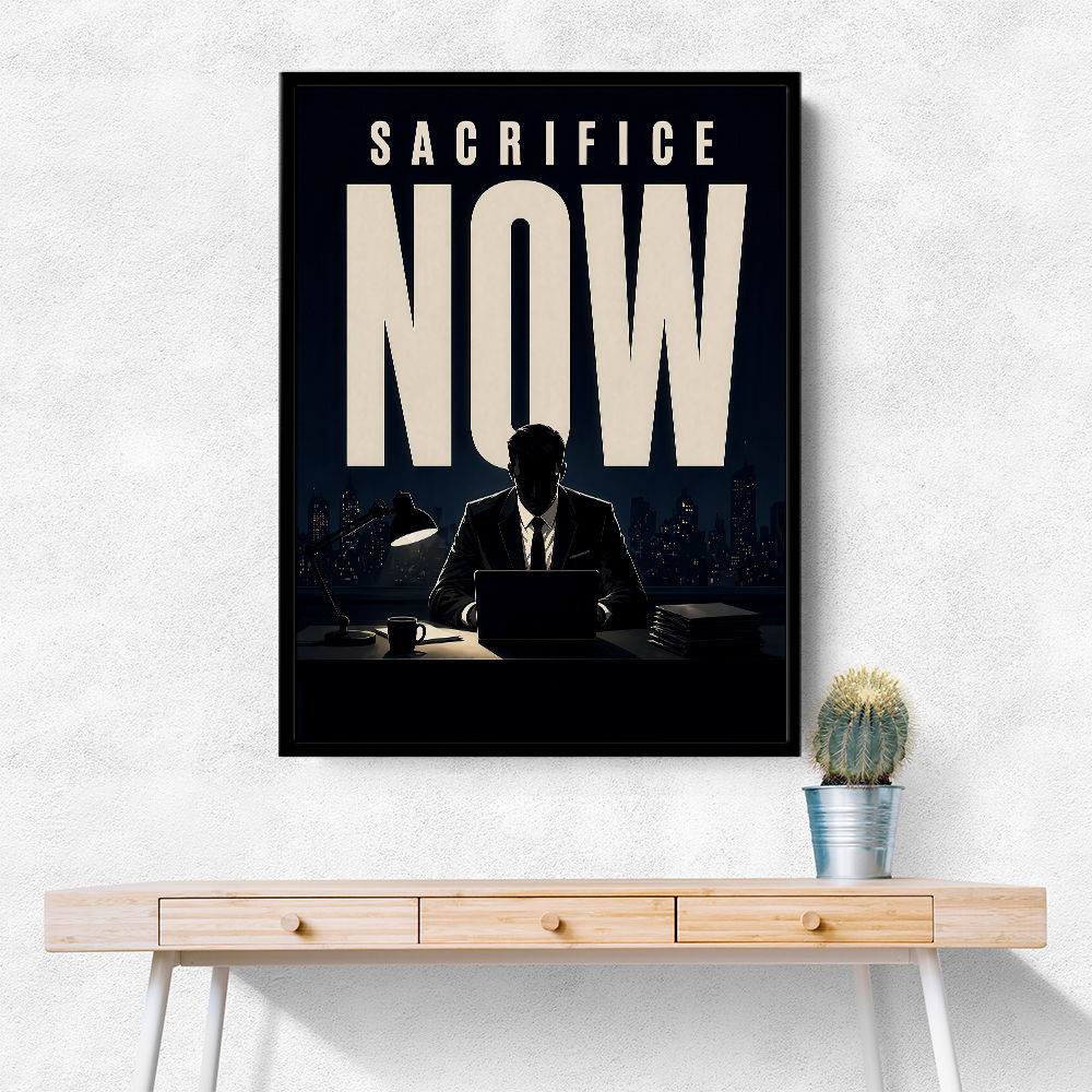 Sacrifice Now – Late Night Hustle Poster 