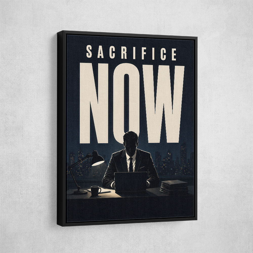 Sacrifice Now – Late Night Hustle Poster 