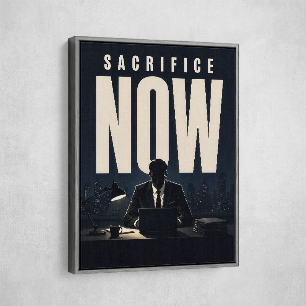 Sacrifice Now – Late Night Hustle Poster 