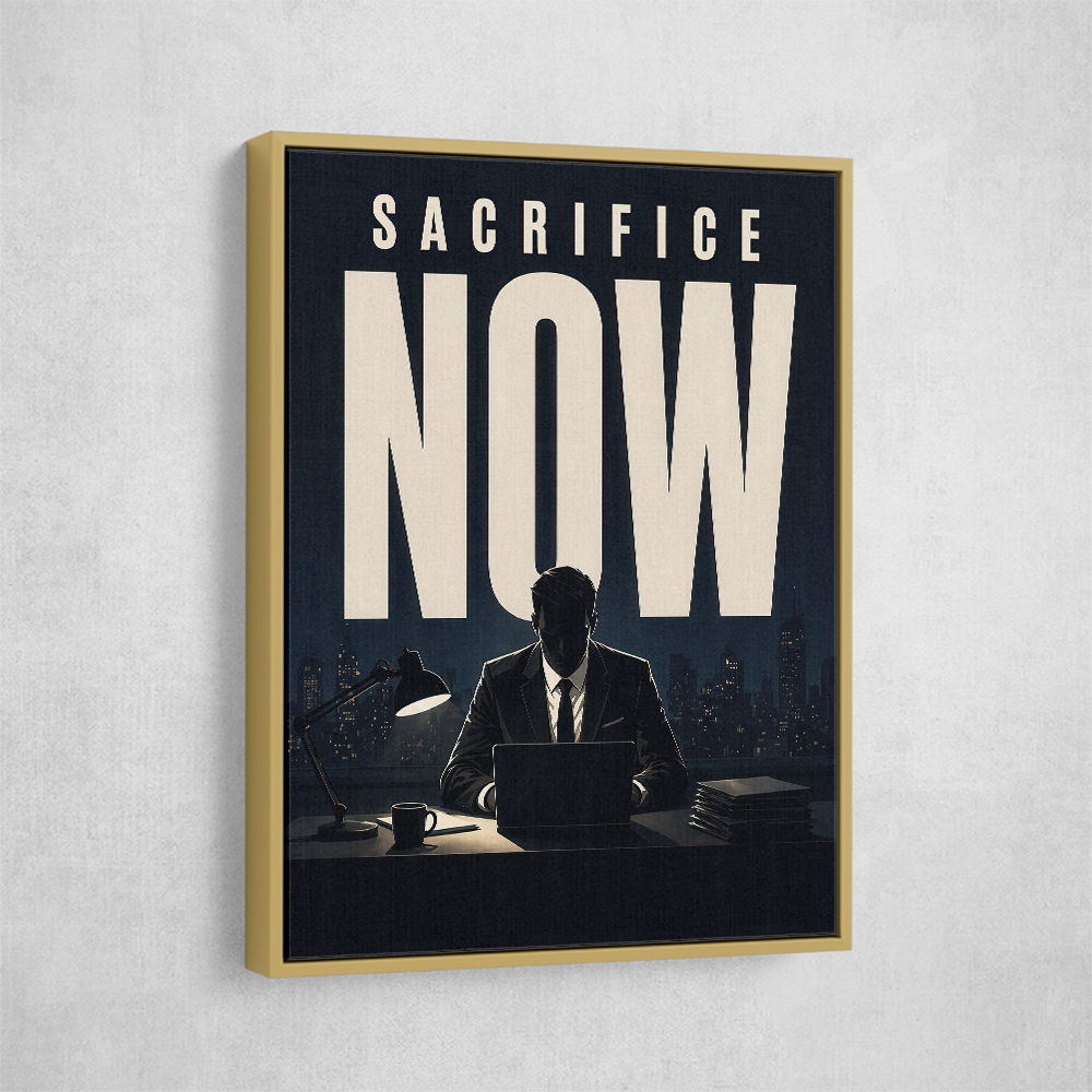 Sacrifice Now – Late Night Hustle Poster 