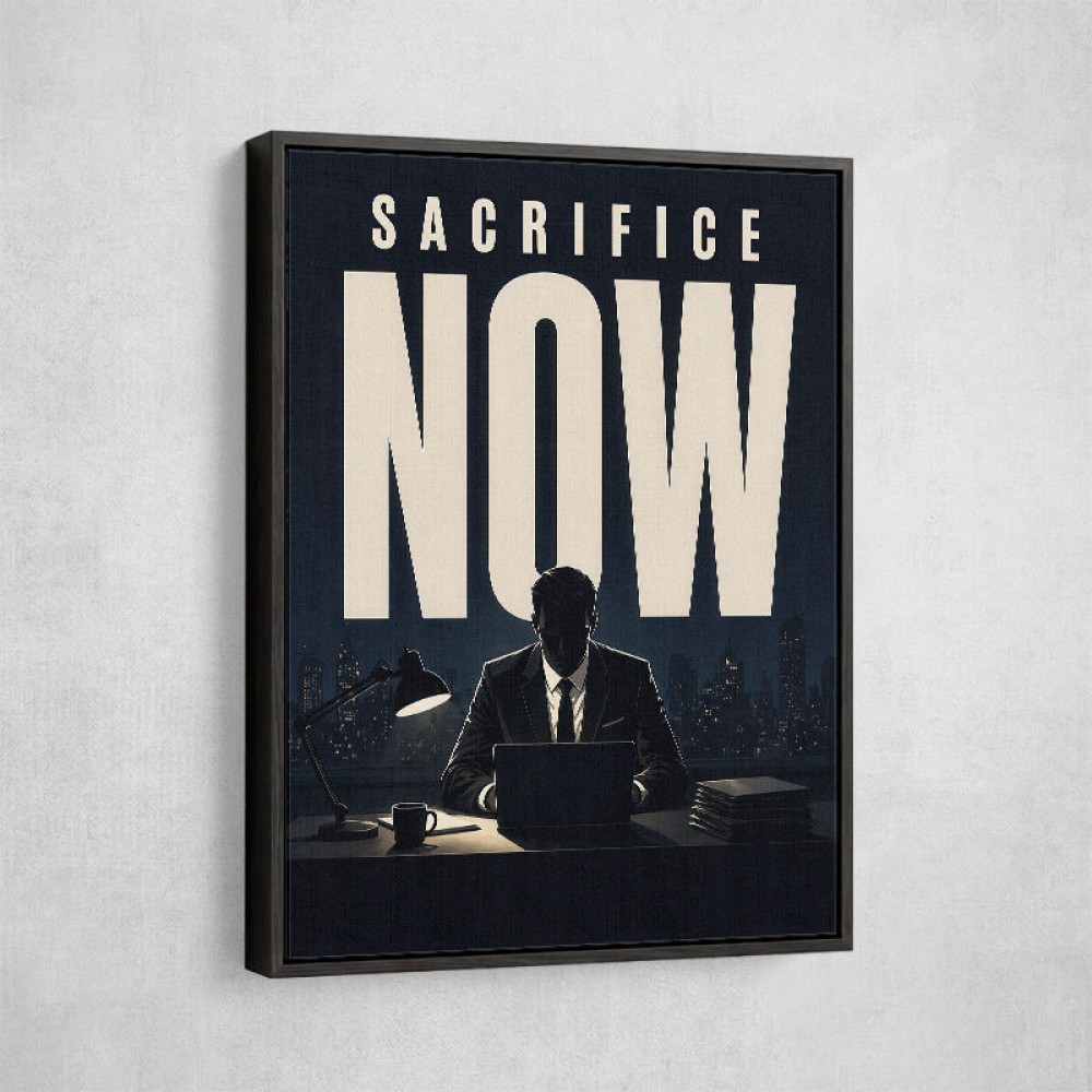Sacrifice Now – Late Night Hustle Poster 