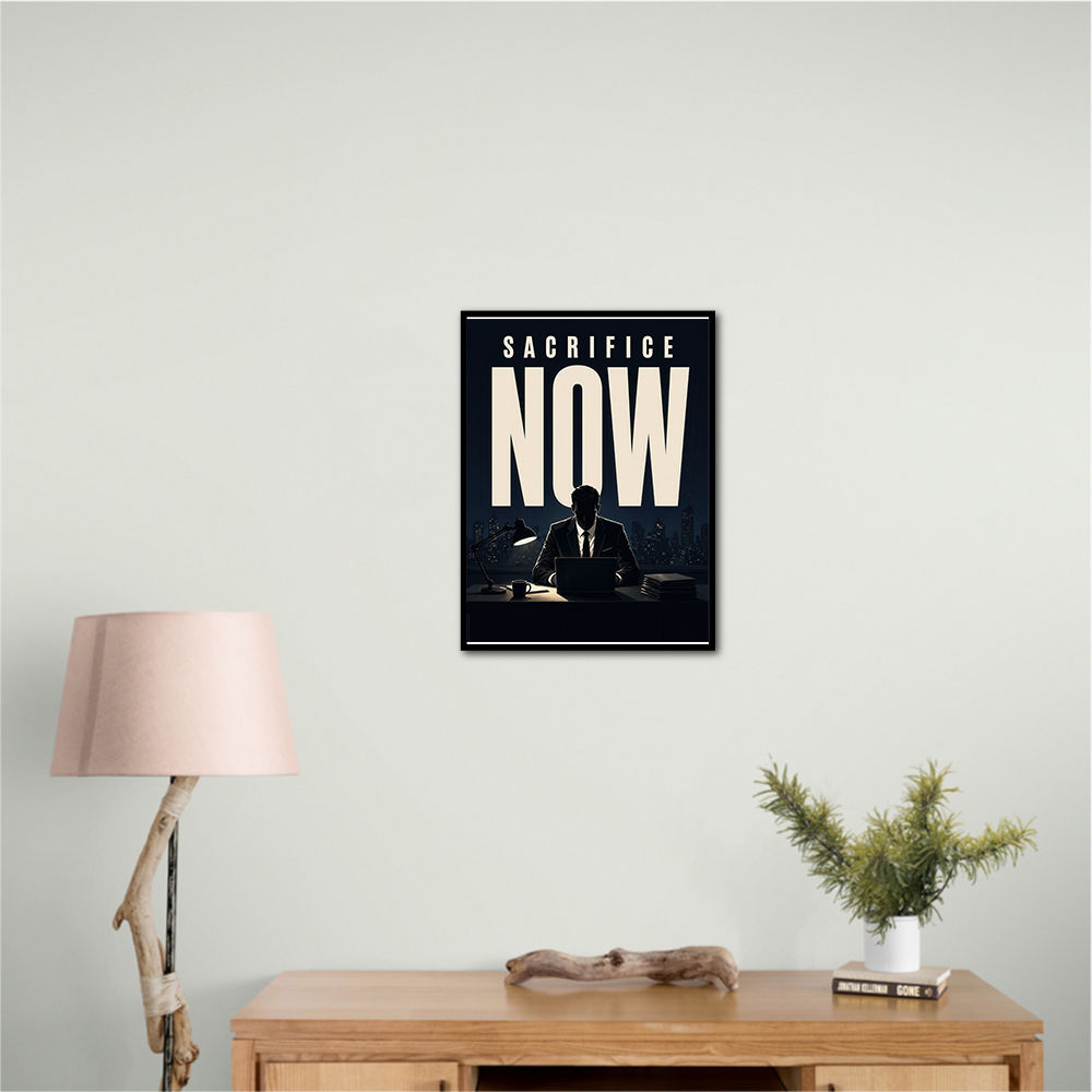 Sacrifice Now – Late Night Hustle Poster 