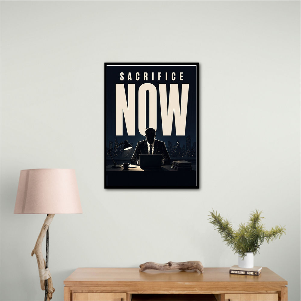Sacrifice Now – Late Night Hustle Poster 