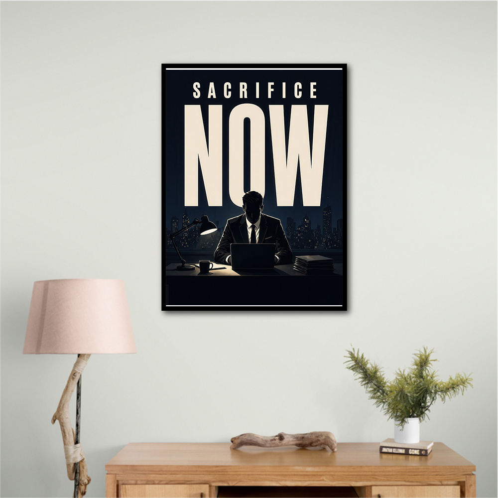 Sacrifice Now – Late Night Hustle Poster 