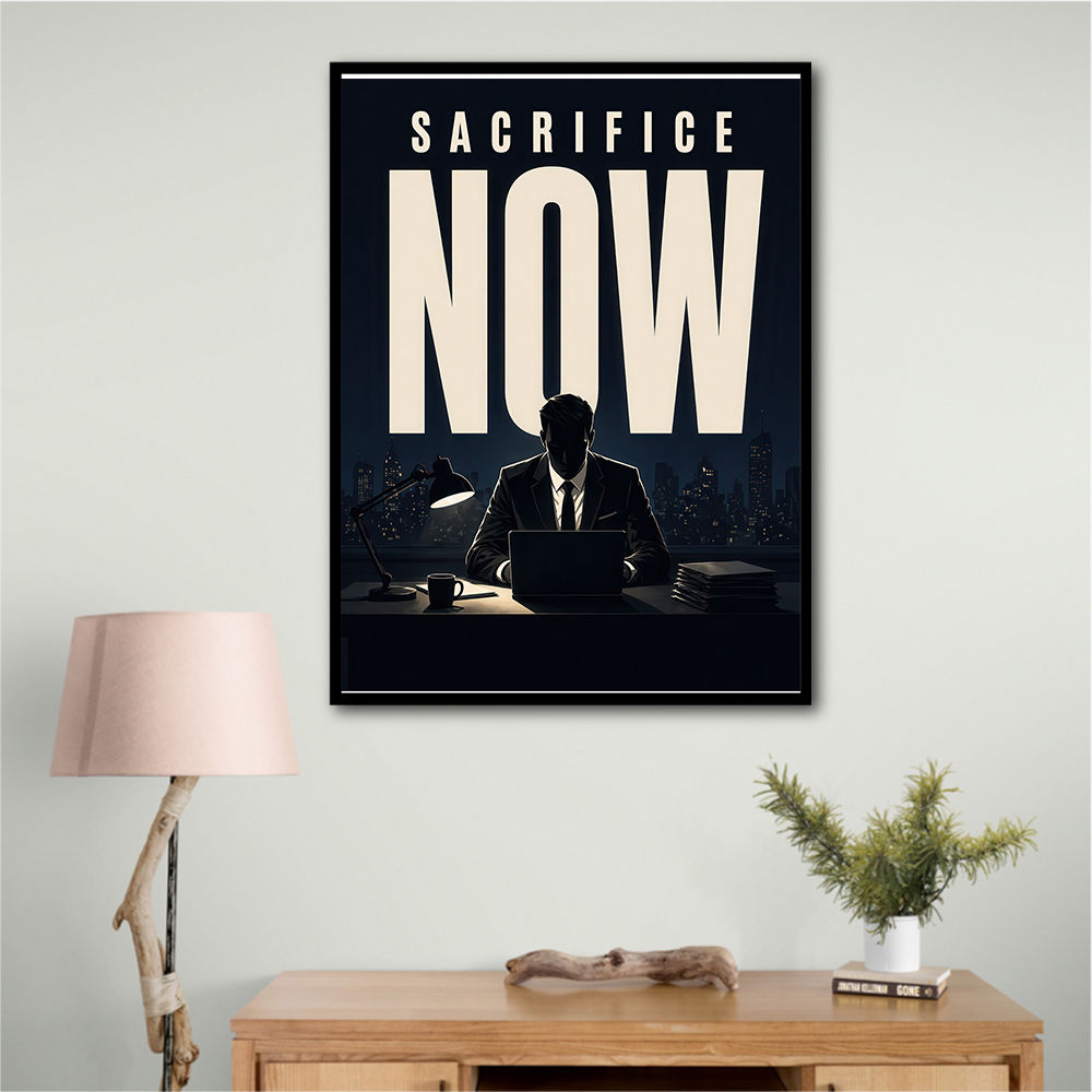 Sacrifice Now – Late Night Hustle Poster 