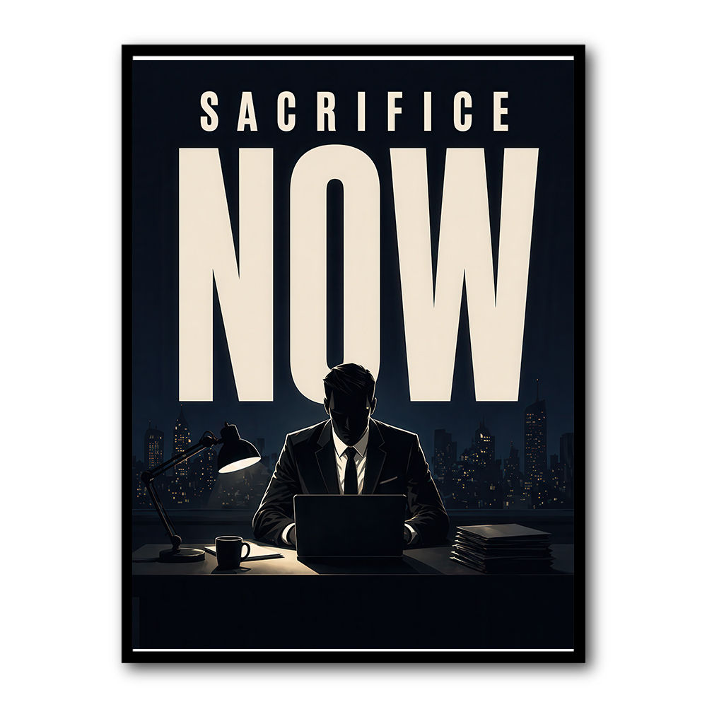 Sacrifice Now – Late Night Hustle Poster 