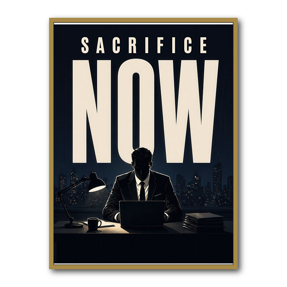 Sacrifice Now – Late Night Hustle Poster 