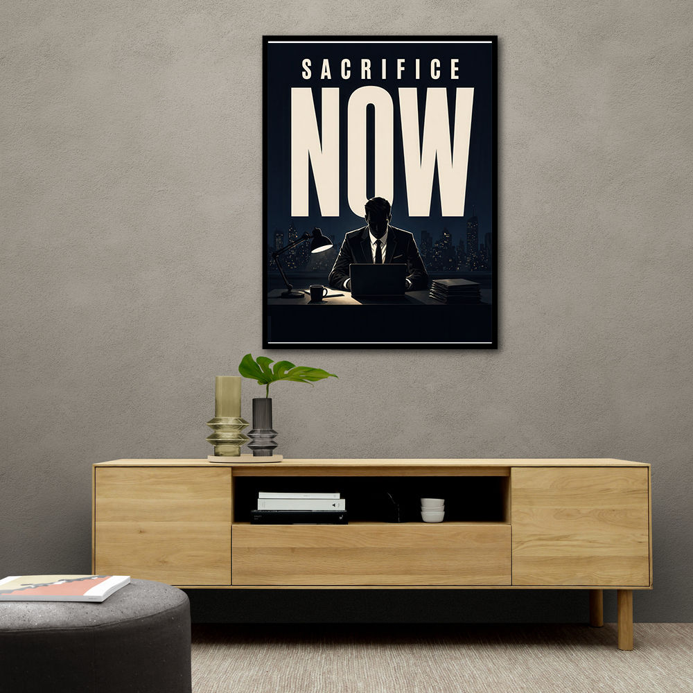 Sacrifice Now – Late Night Hustle Poster 
