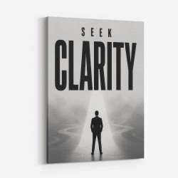 Seek Clarity – Vision & Purpose Wall Art 