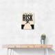 Take the Risk – Bold Action Motivation Print 