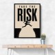 Take the Risk – Bold Action Motivation Print 
