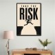 Take the Risk – Bold Action Motivation Print 