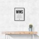 Consistency Wins – Golf Ball Alignment Wall Art