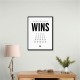 Consistency Wins – Golf Ball Alignment Wall Art