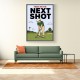 Focus on the Next Shot – Golf Mindset Wall Art