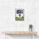 Focus on the Next Shot – Golf Mindset Wall Art