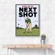 Focus on the Next Shot – Golf Mindset Wall Art